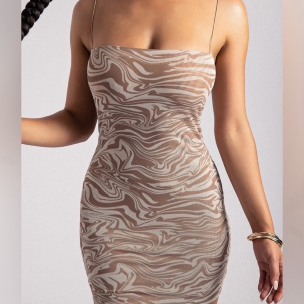 Meshki Mía Mesh Retrograde Dress